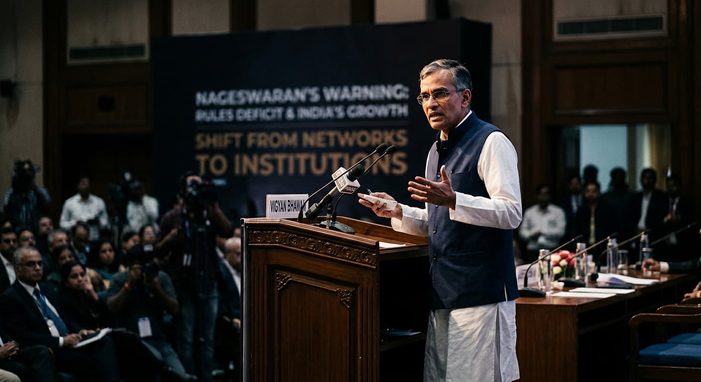 India's Rules Deficit: Nageswaran's Warning