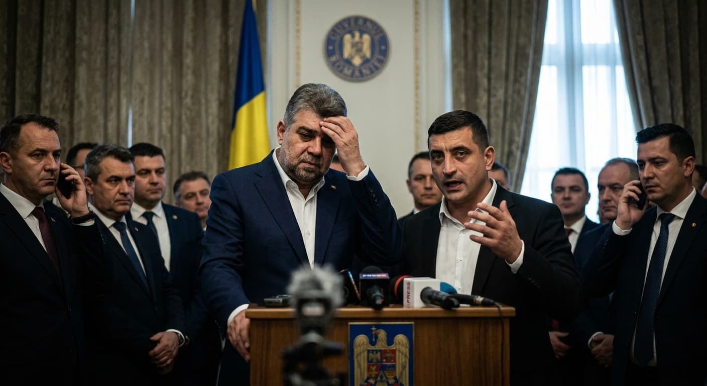 Romania's Government Falls, PSD Allies with A