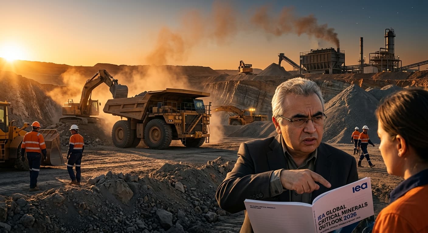 IEA Warns Critical Mineral Supply Crisis Deep