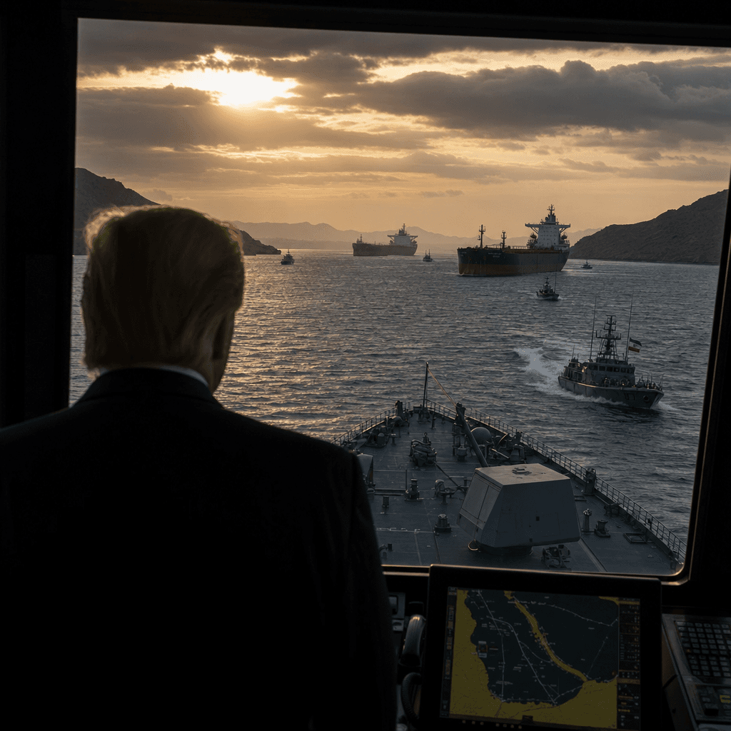 Trump's Hormuz Escort Pause
