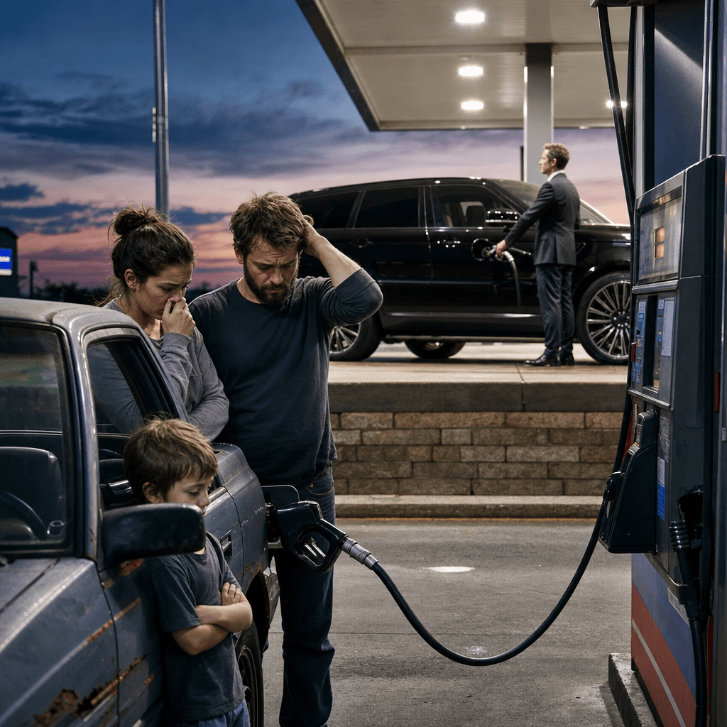 Gas Price Shock Hits Low-Income Americans