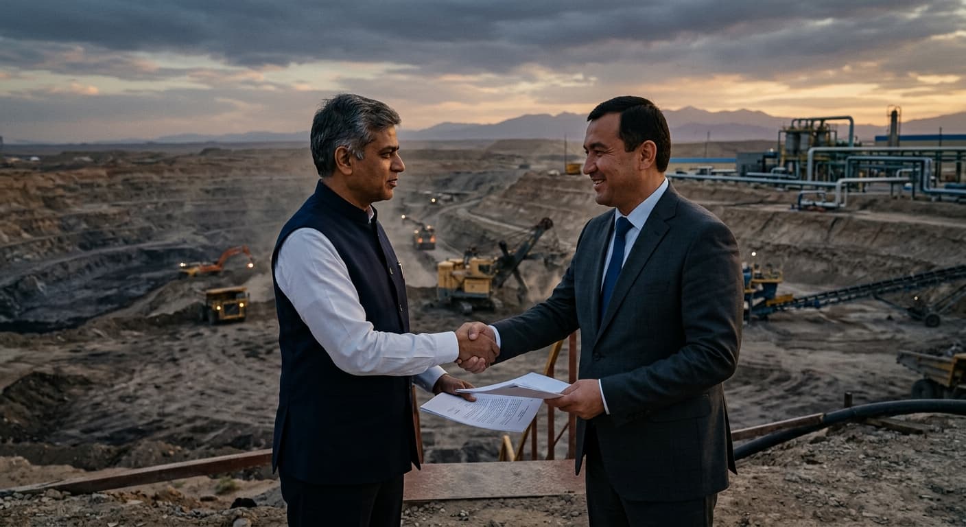 India Pivots to Uzbekistan for Minerals