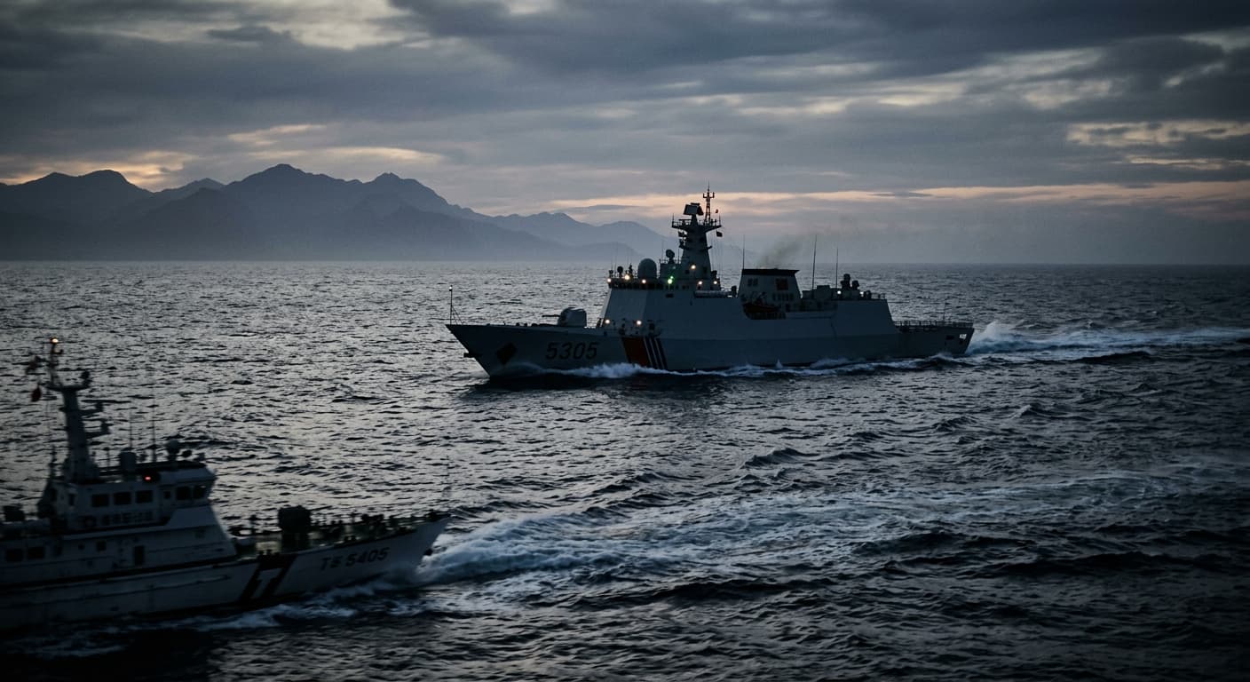 China's Coast Guard Expands East of Taiwan