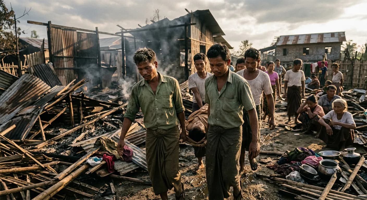 Kyauktaw Airstrike: Junta Tactics in Rakhine
