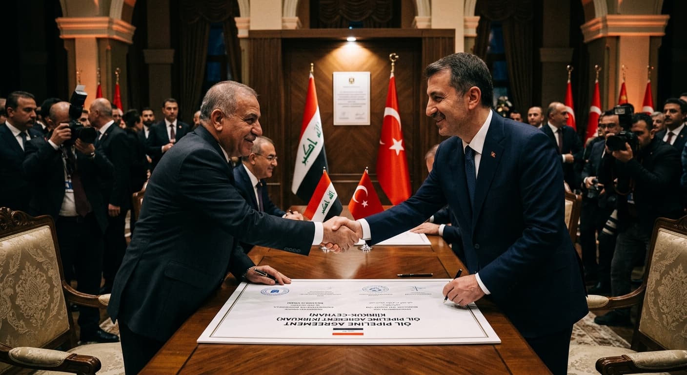 Turkey Secures 12-Month Oil Pipeline Deal