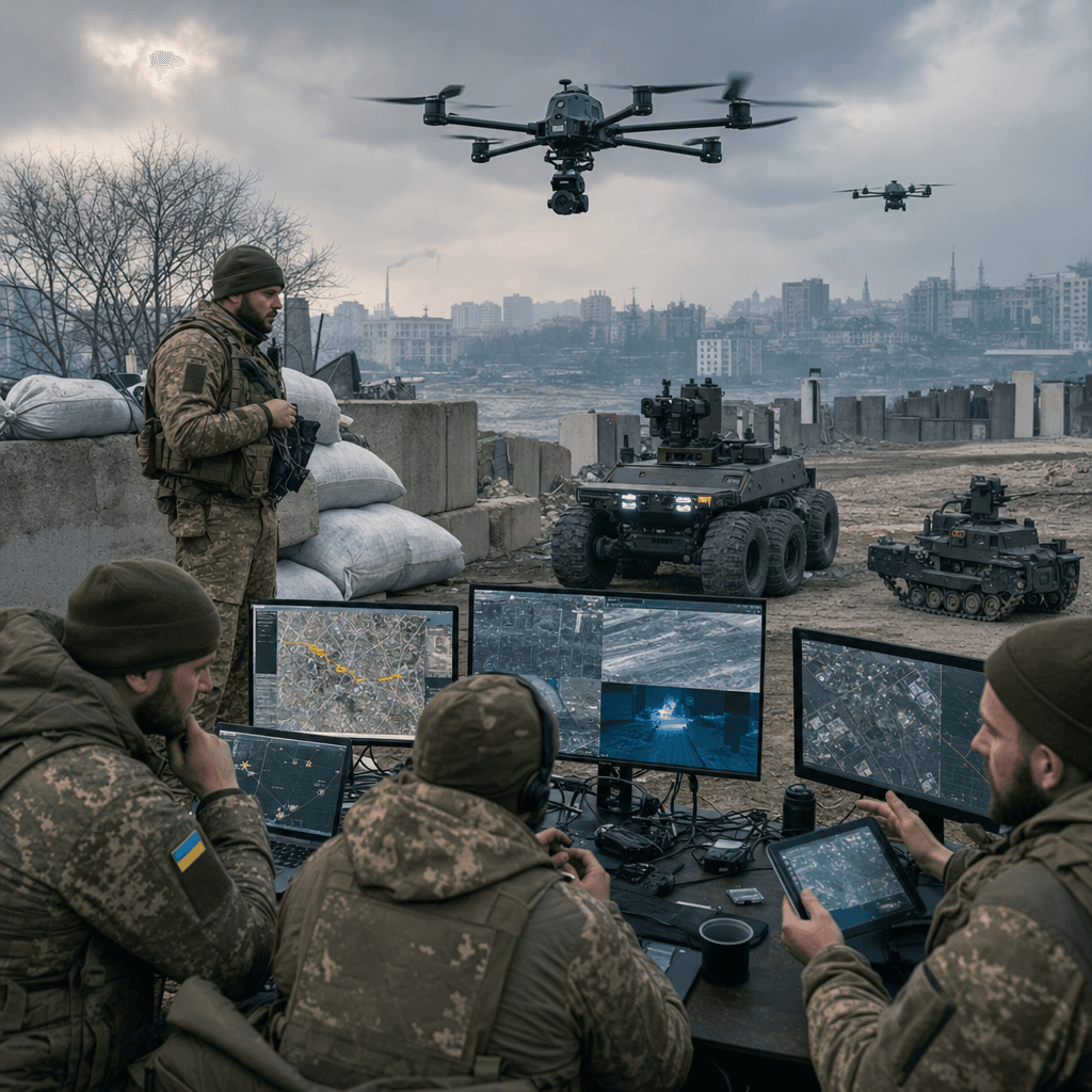 Kyiv’s Robot Army: Ukraine’s AI Warfare