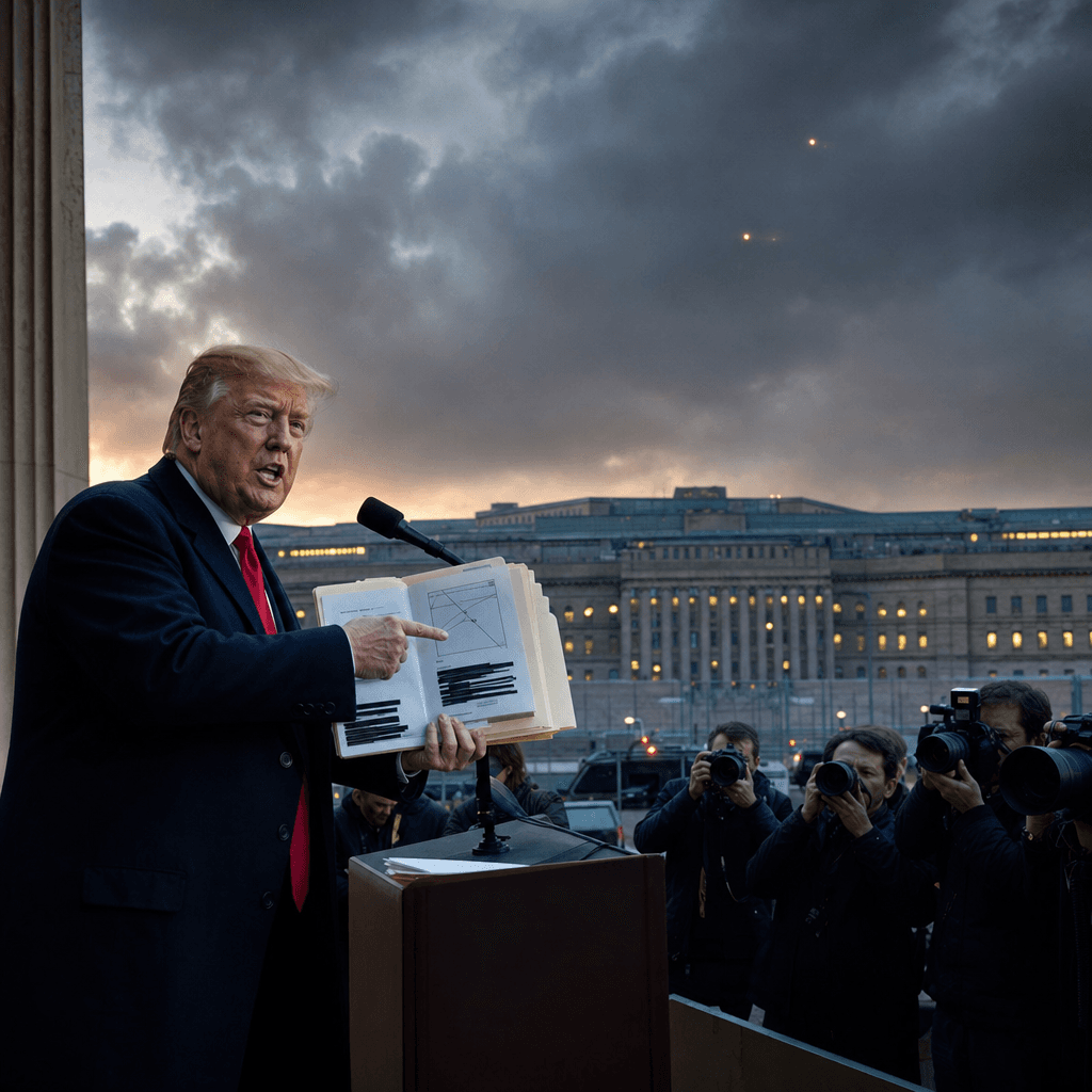 Trump's UFO Strategy vs Pentagon Control