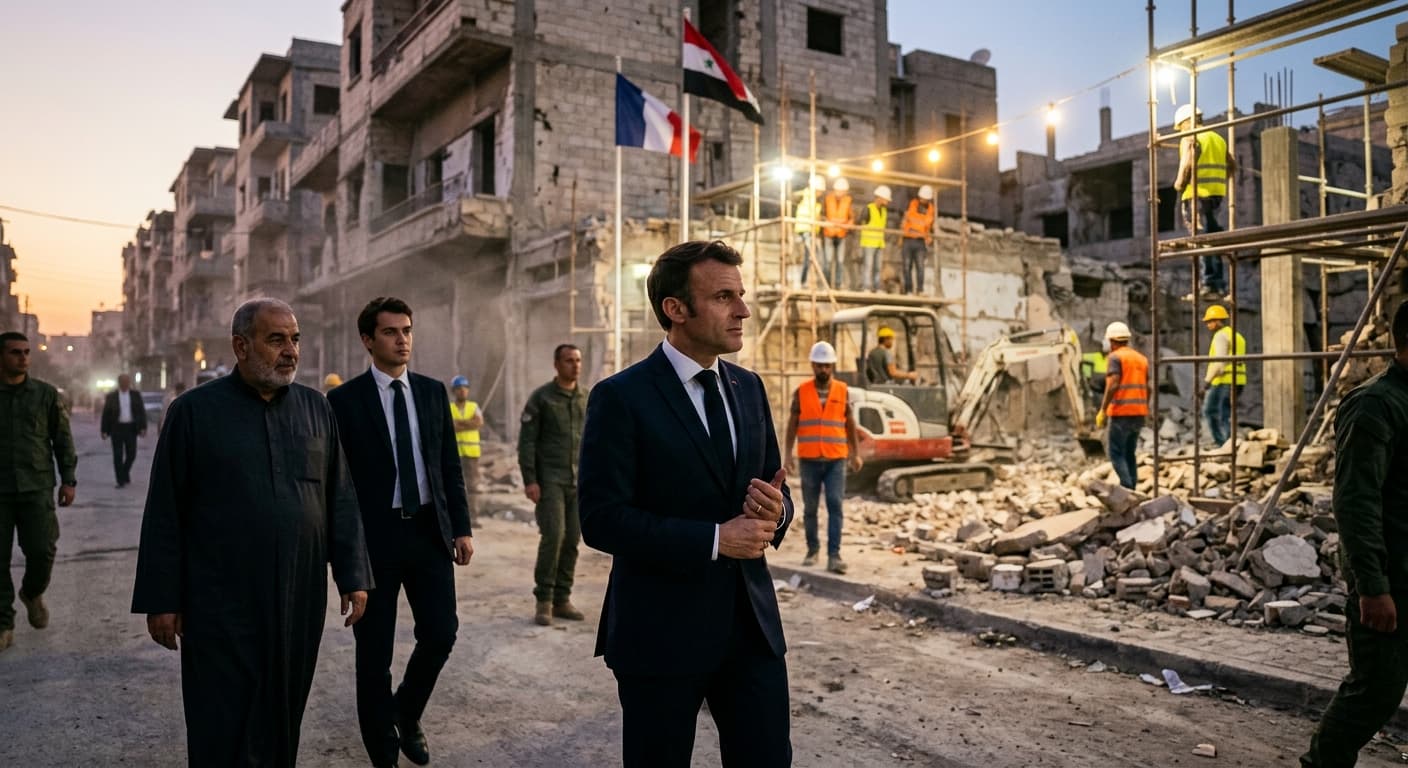 Macron's Syria Visit: France's Strategic Move