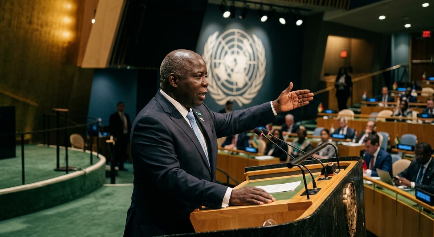 Davis Plants the Flag for Security Council