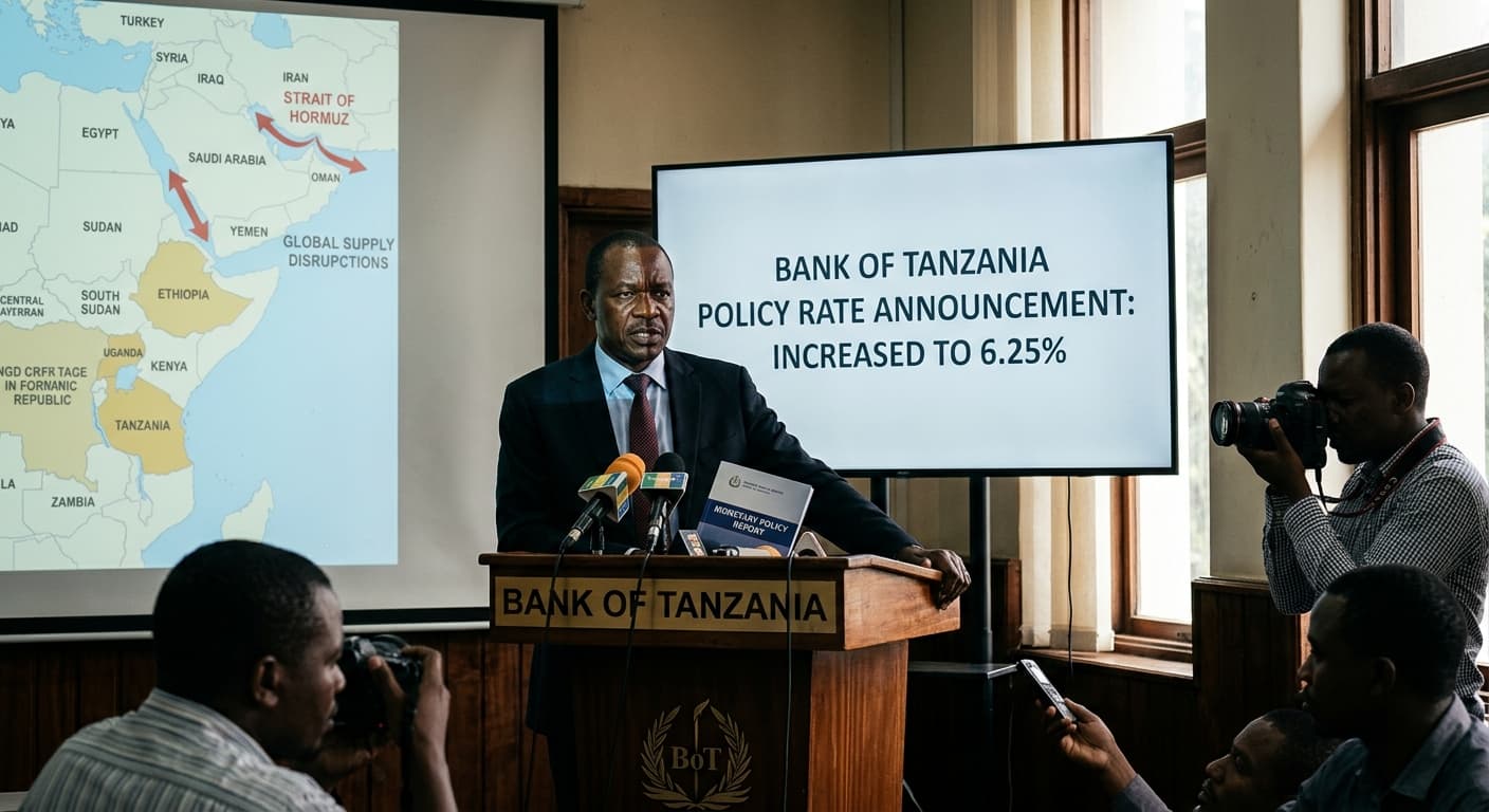 Tanzania Hikes Rates to 6.25% Amid Hormuz War