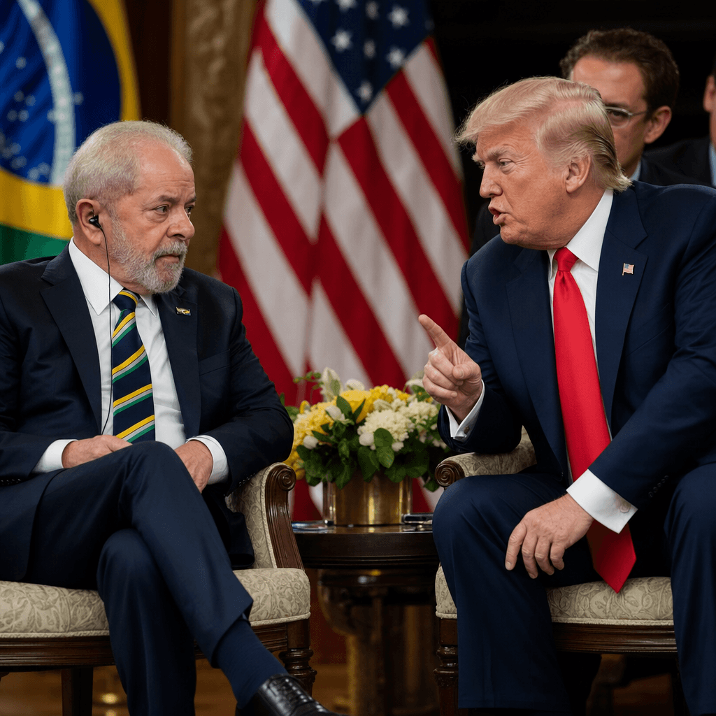 Lula e Trump