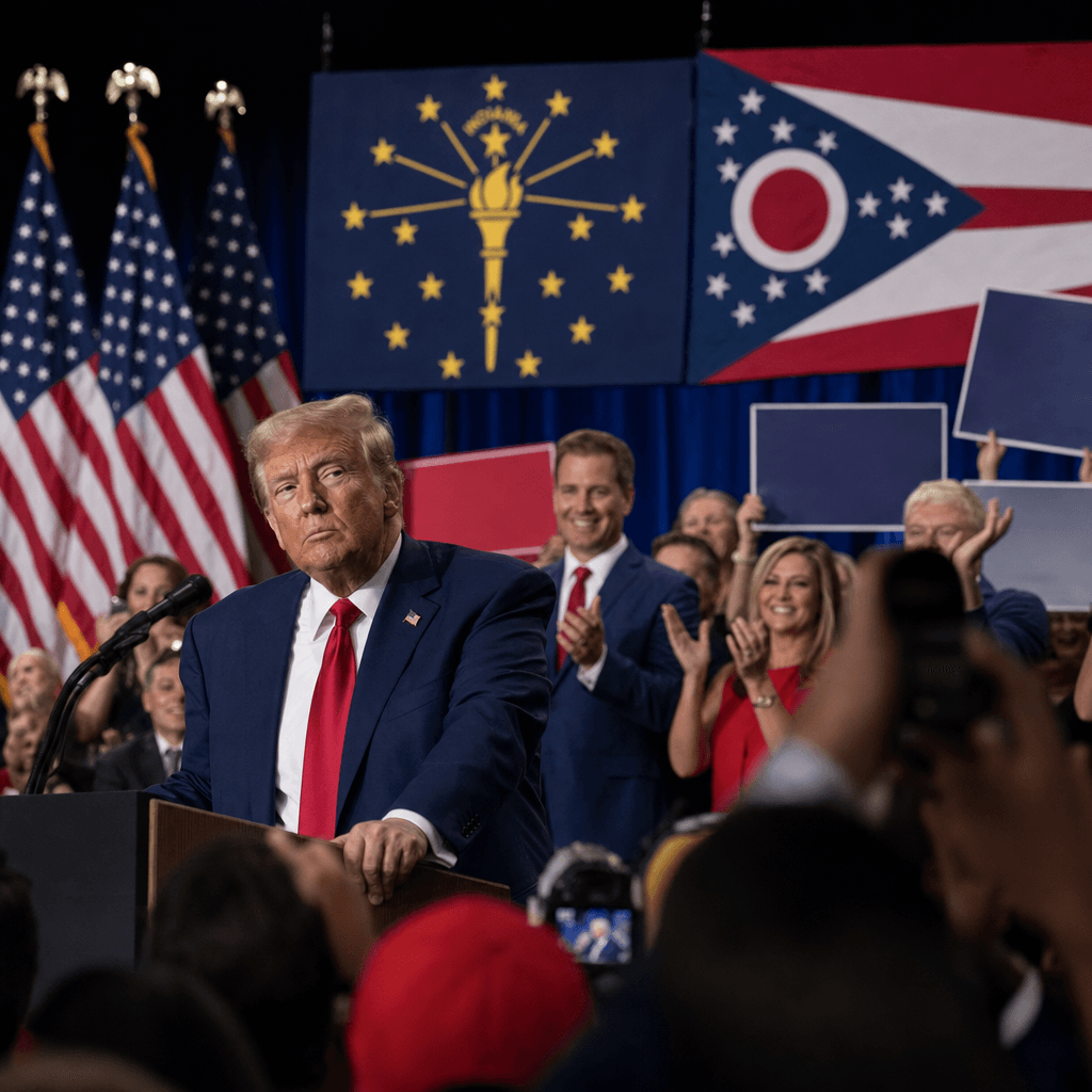 Trump's Influence in Indiana and Ohio Primari