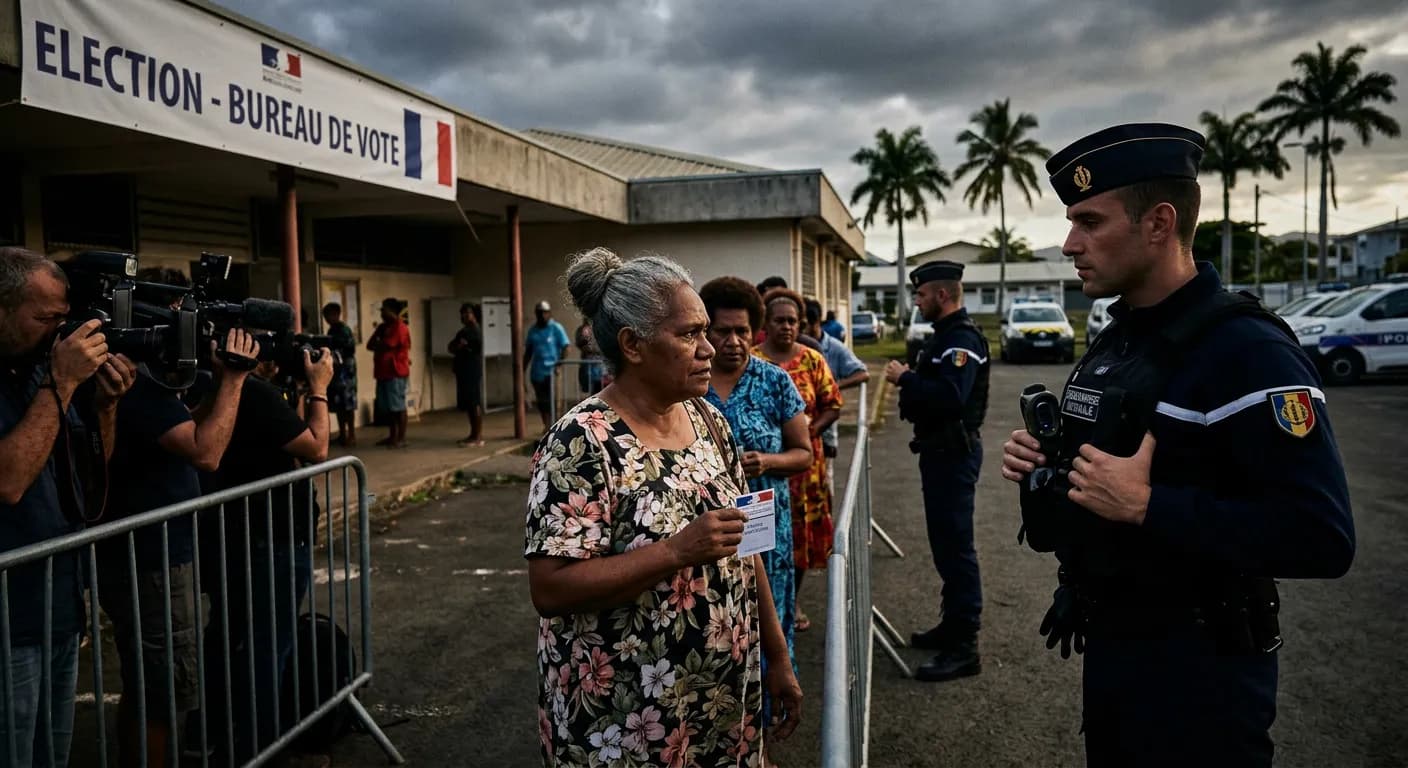 New Caledonia Votes Under Heavy Security