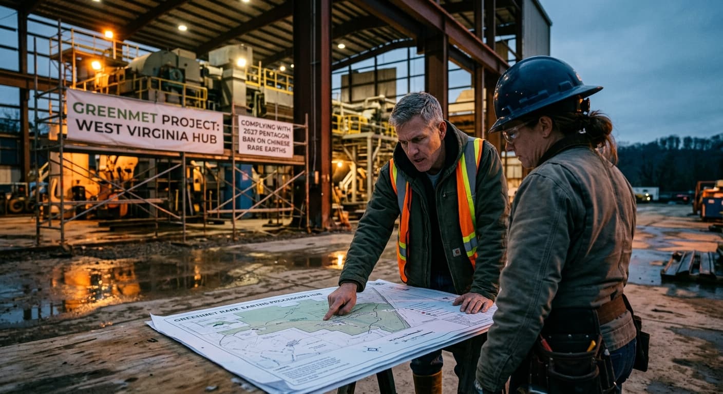 GreenMet's Rare Earths Hub and Pentagon Ban