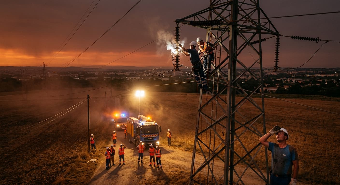 France's Grid Breaks as Heat Hits Limits