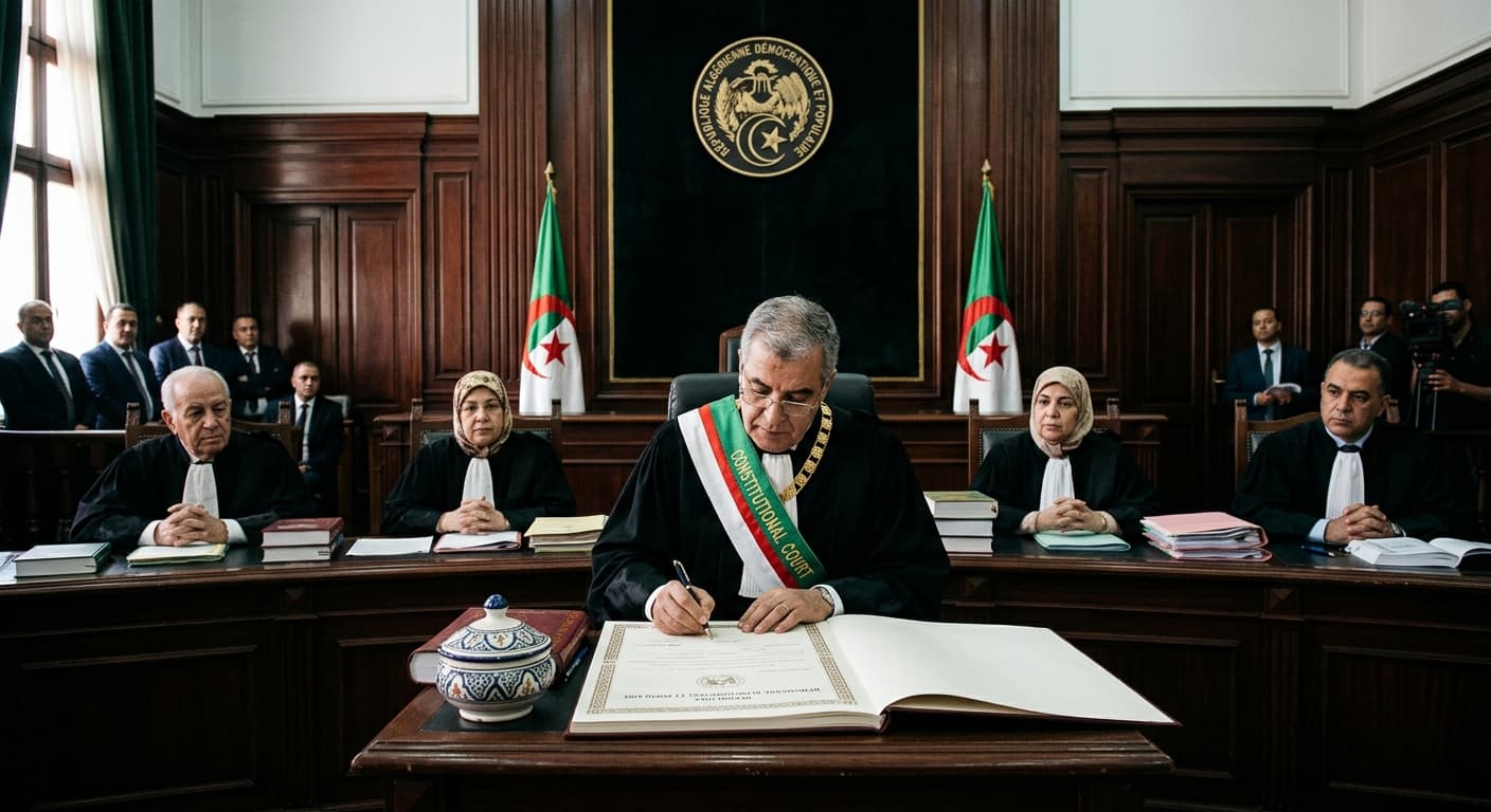 Algeria's Constitutional Court Certifies Vote