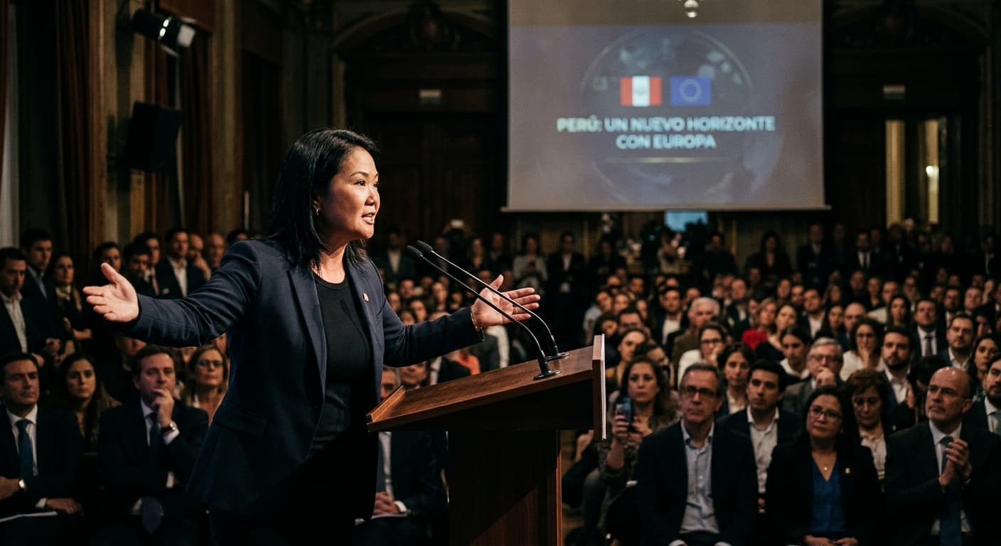 Peru's Fujimori Courts Europe as a Hedge