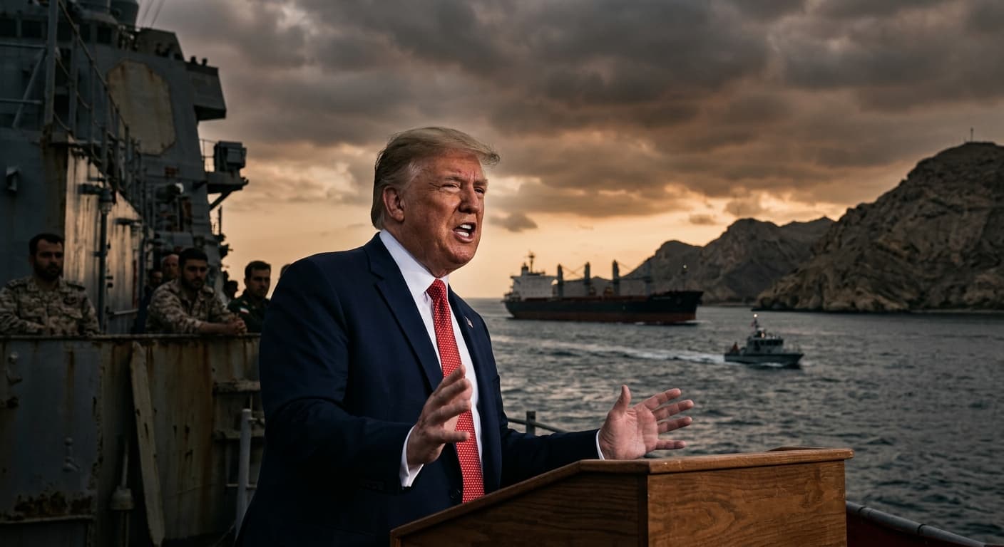 Trump's Threat to Iran and the Strait of Horm