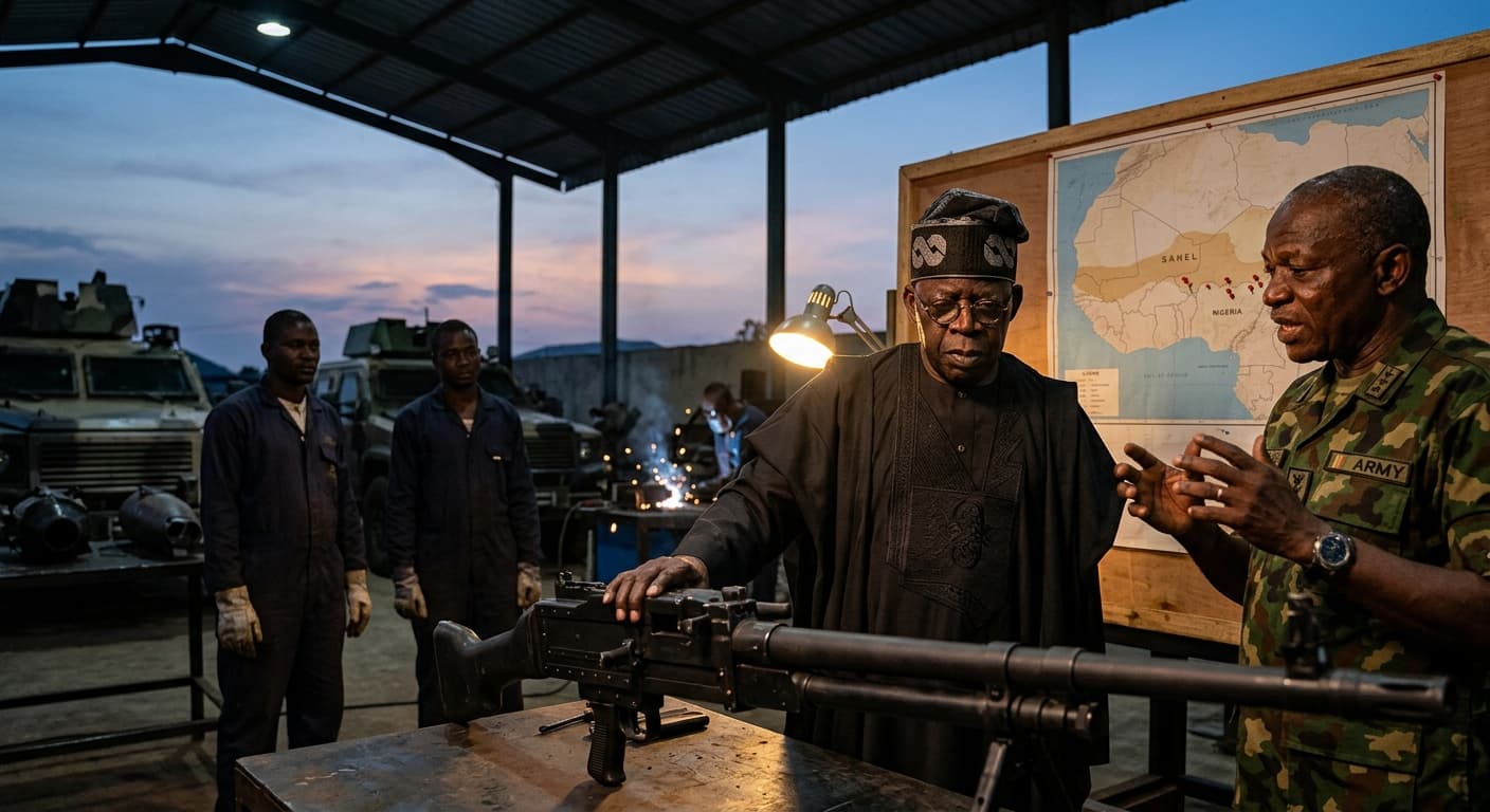 Tinubu's Local Arms Push in Nigeria