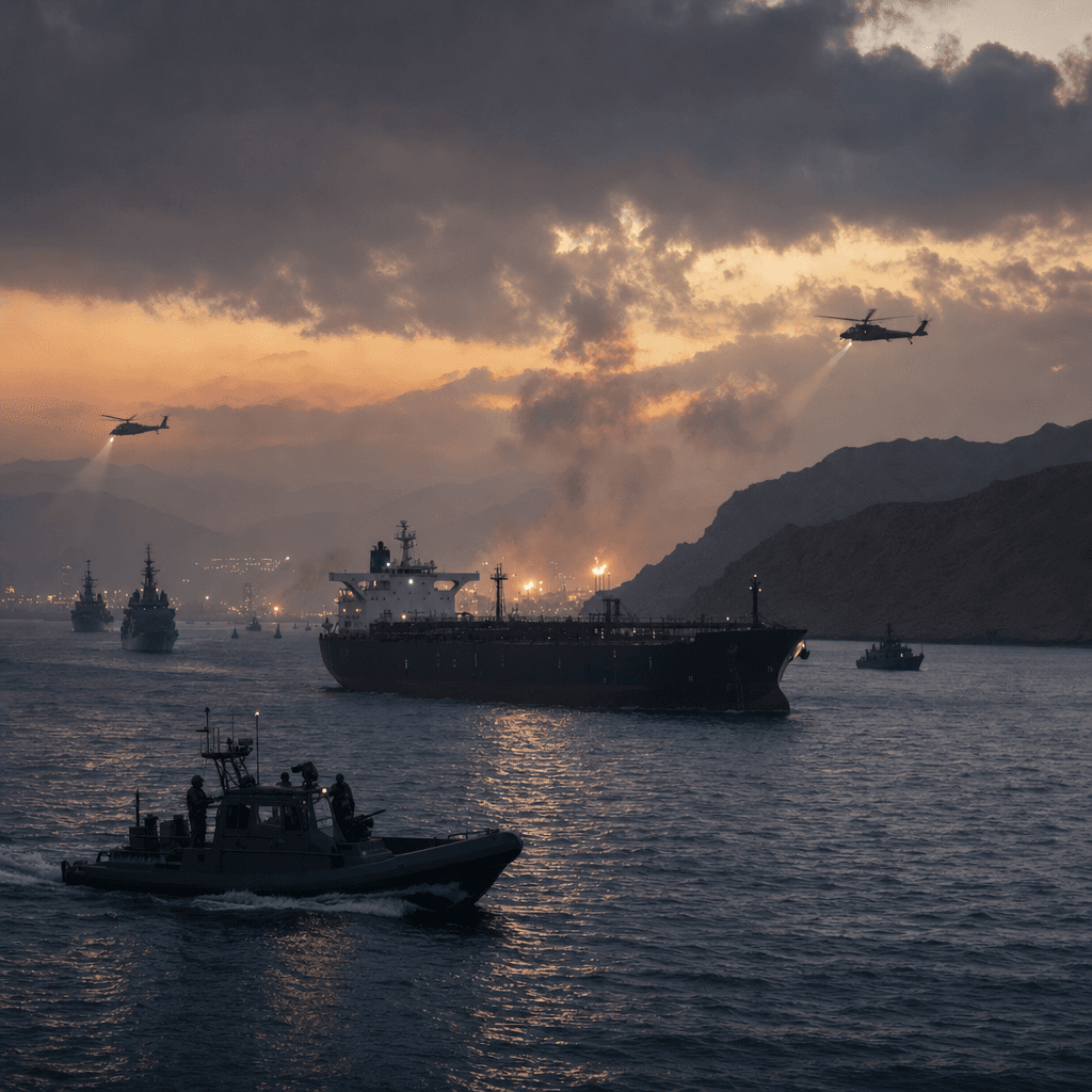 Hormuz Strikes Heighten Iran-US Tensions