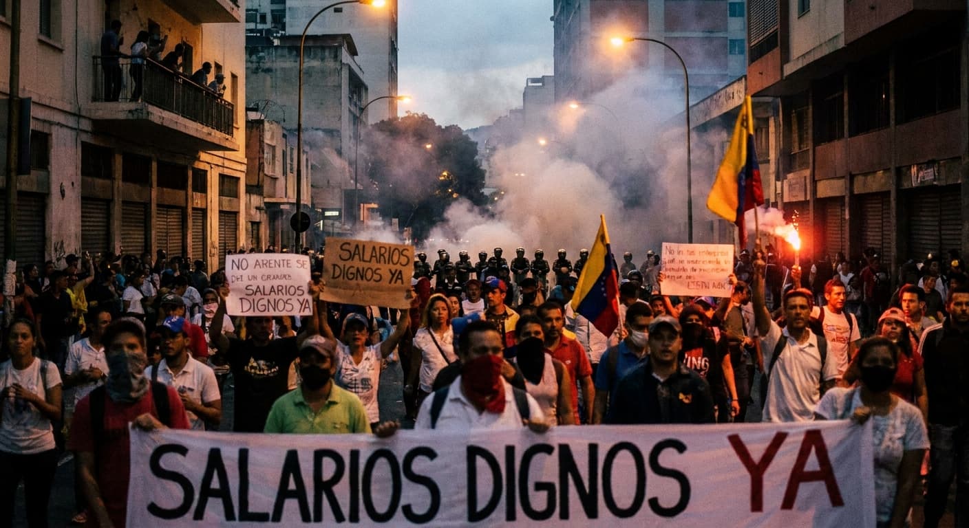 Venezuela Protests Demand Economic Reforms