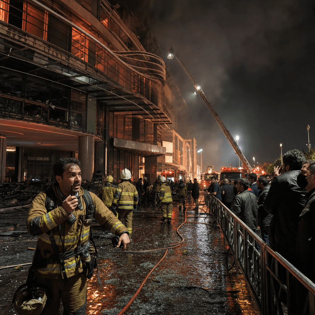 Tehran Mall Fire Highlights Iran Safety Fail