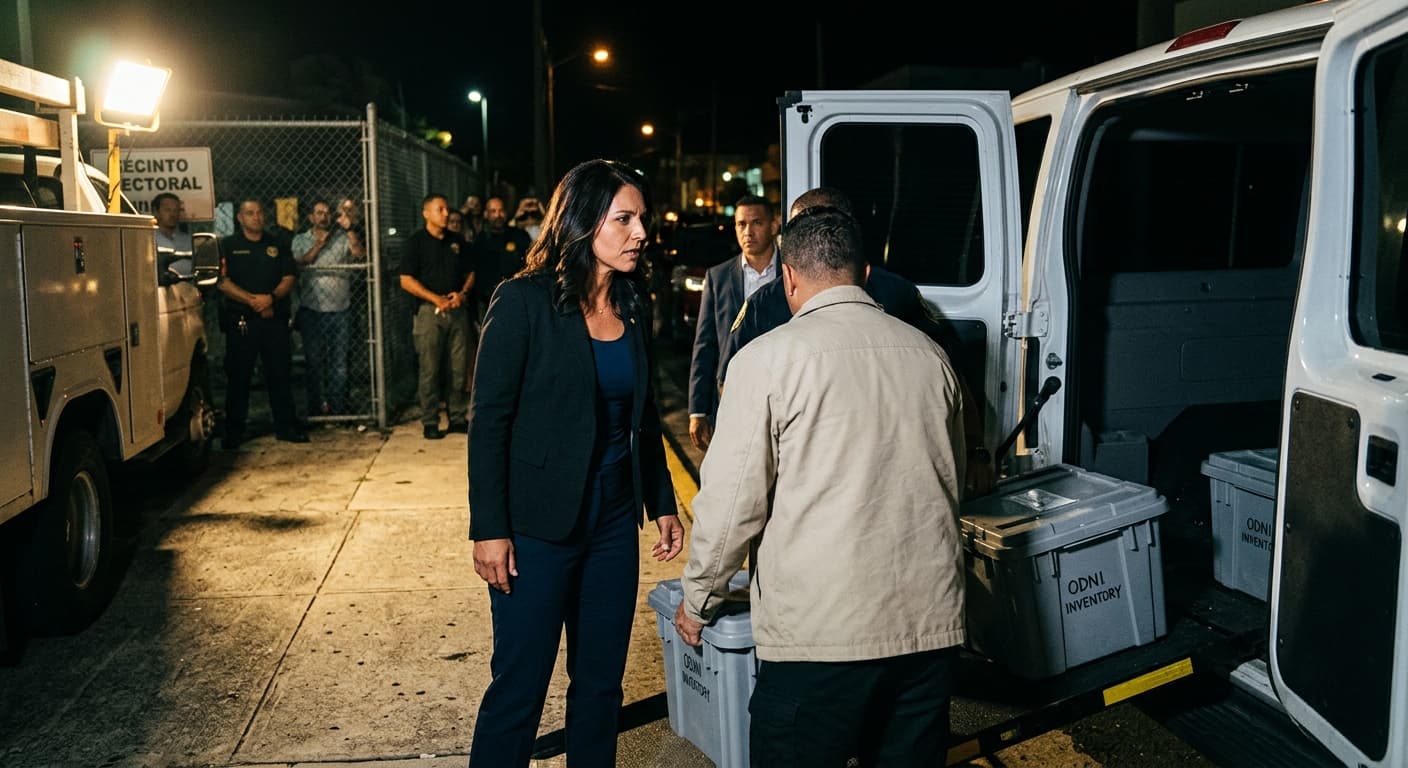 Gabbard's ODNI Seized Puerto Rico Voting Data