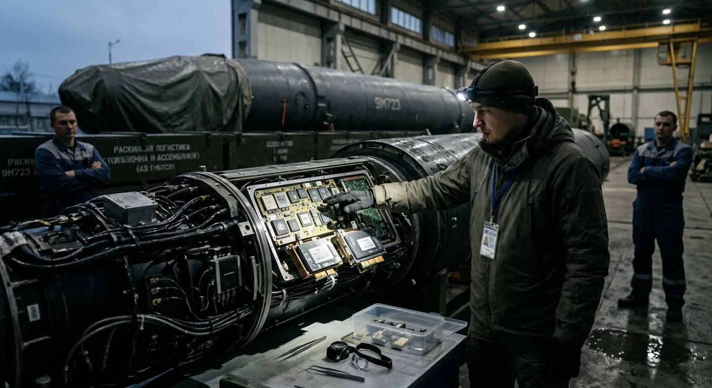 Iskander Missiles: 34 Western Parts Each