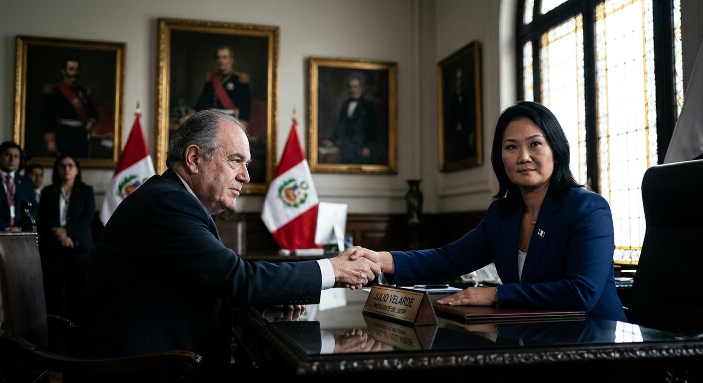 Keiko Fujimori's First Act: Velarde Stays
