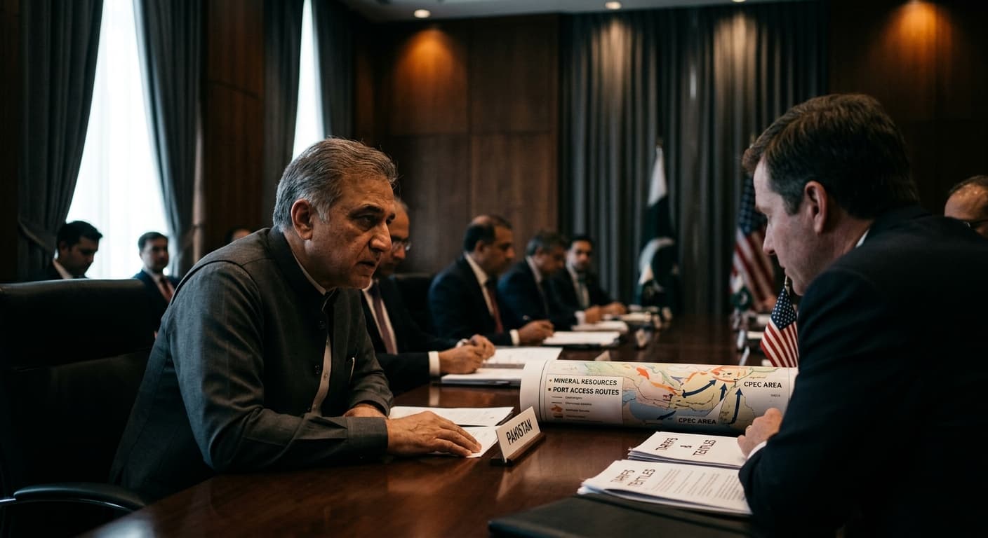 Pakistan-US trade talks mask scramble for CP