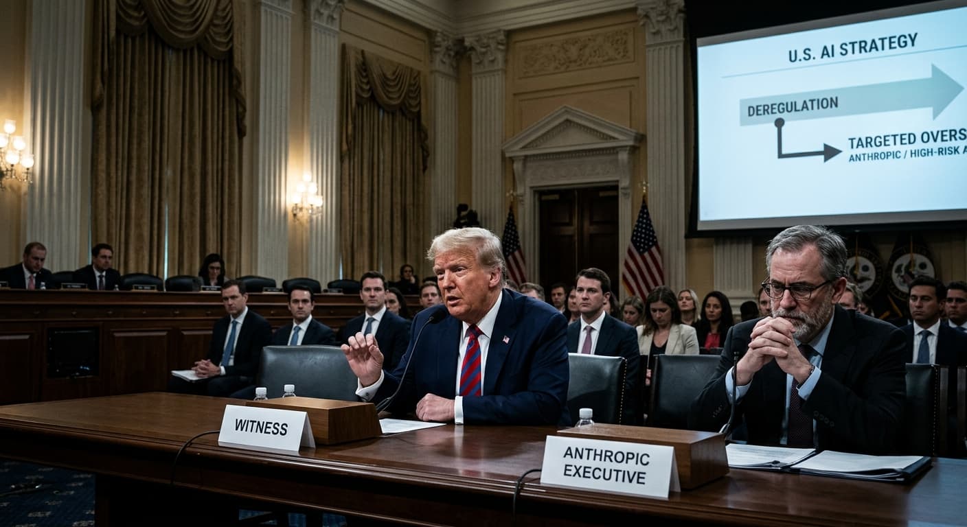 Trump Eases AI Rules to Race China
