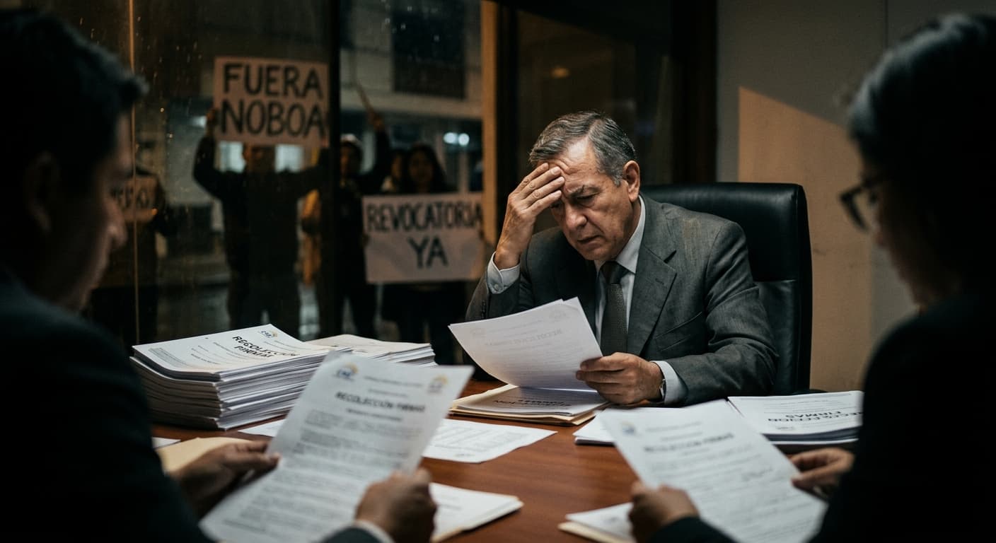Ecuador's Recall Push Tests CNE Before July 8