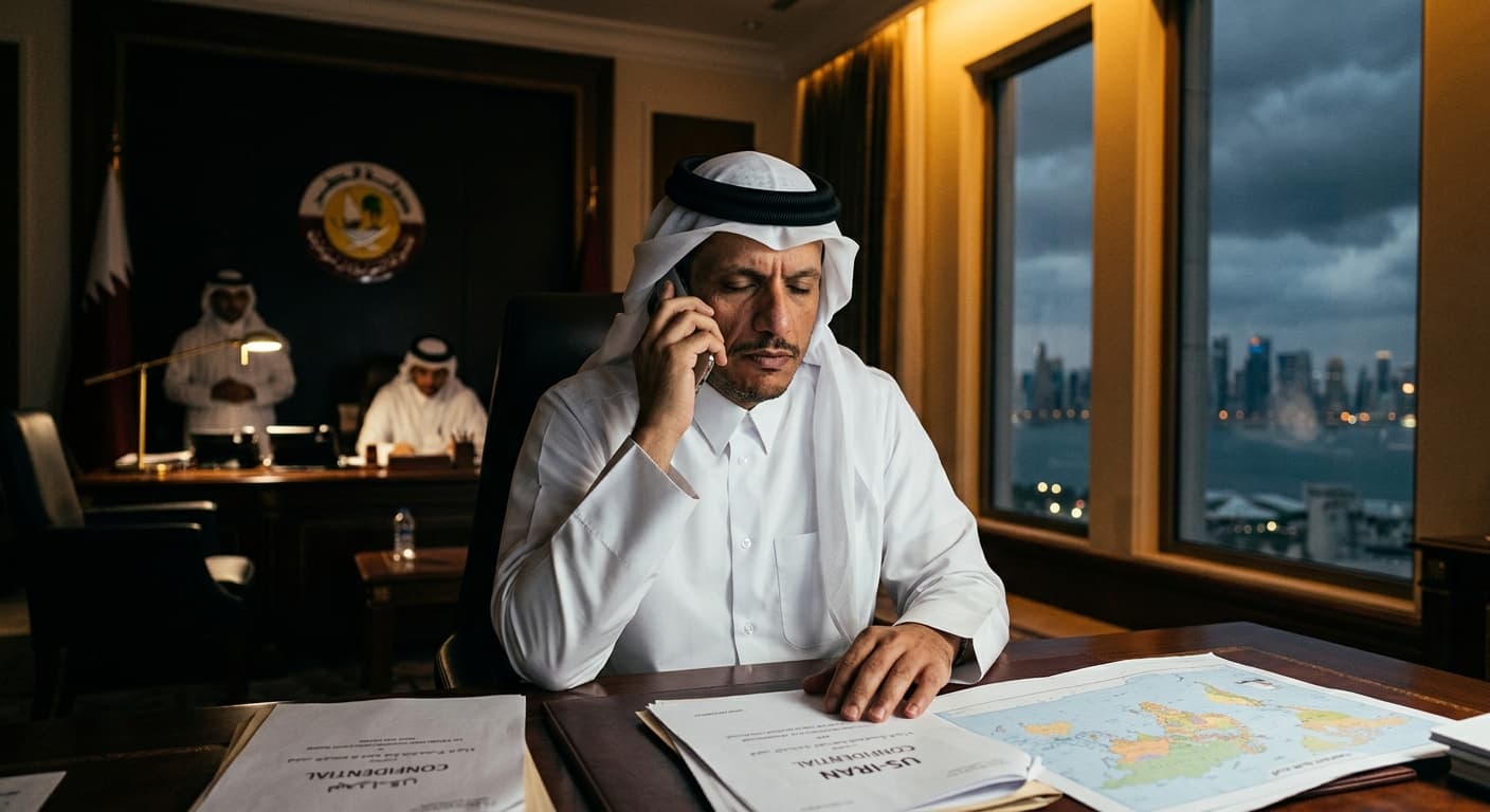 Qatar's Phone Diplomacy Holds US-Iran Peace