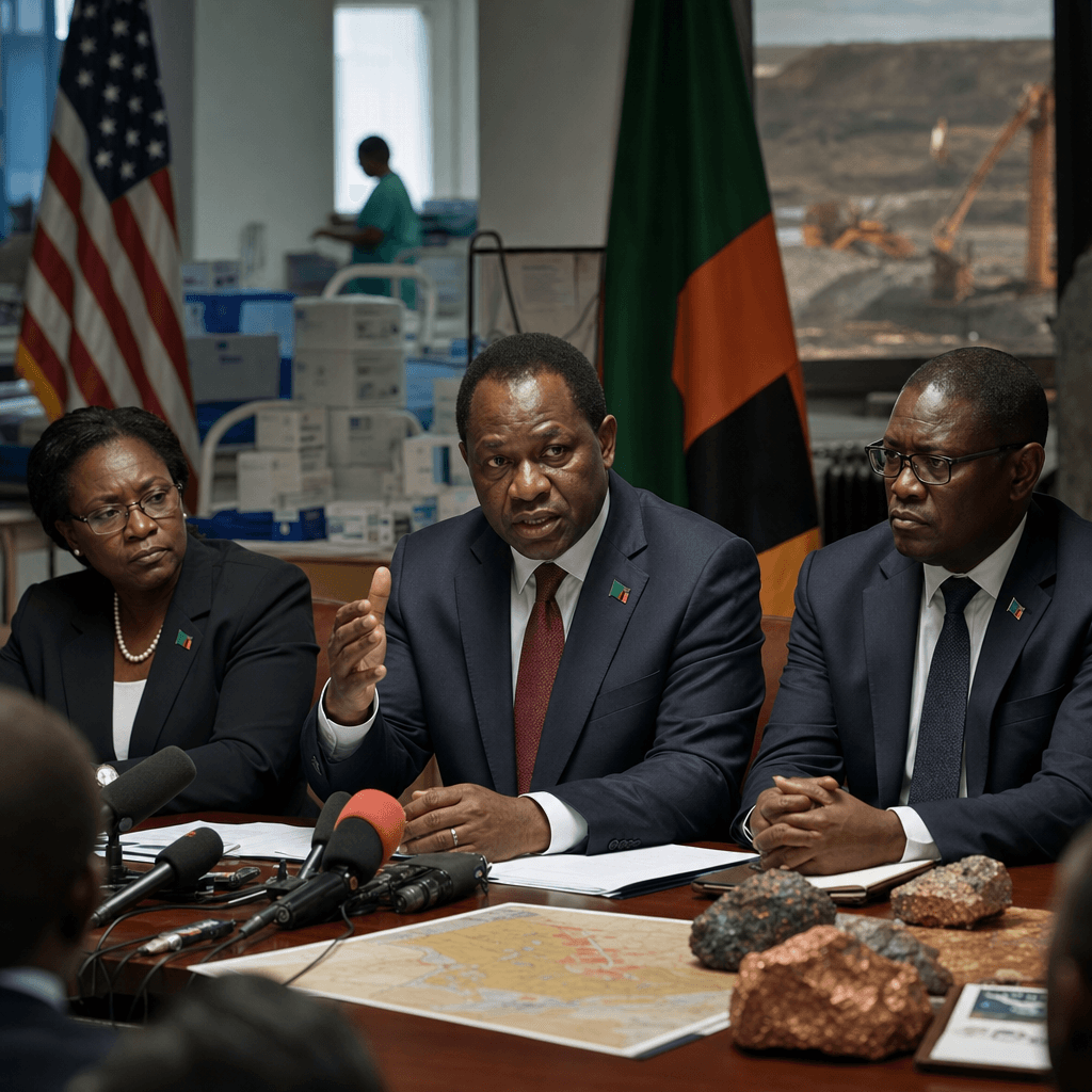 Zambia Claims US Ties Health Aid to Minerals