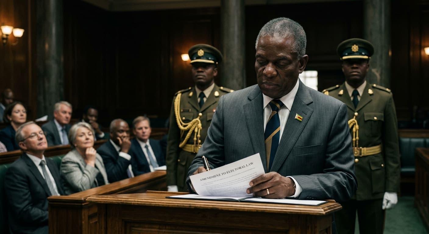 Zimbabwe's Mnangagwa Ends Direct Presidential