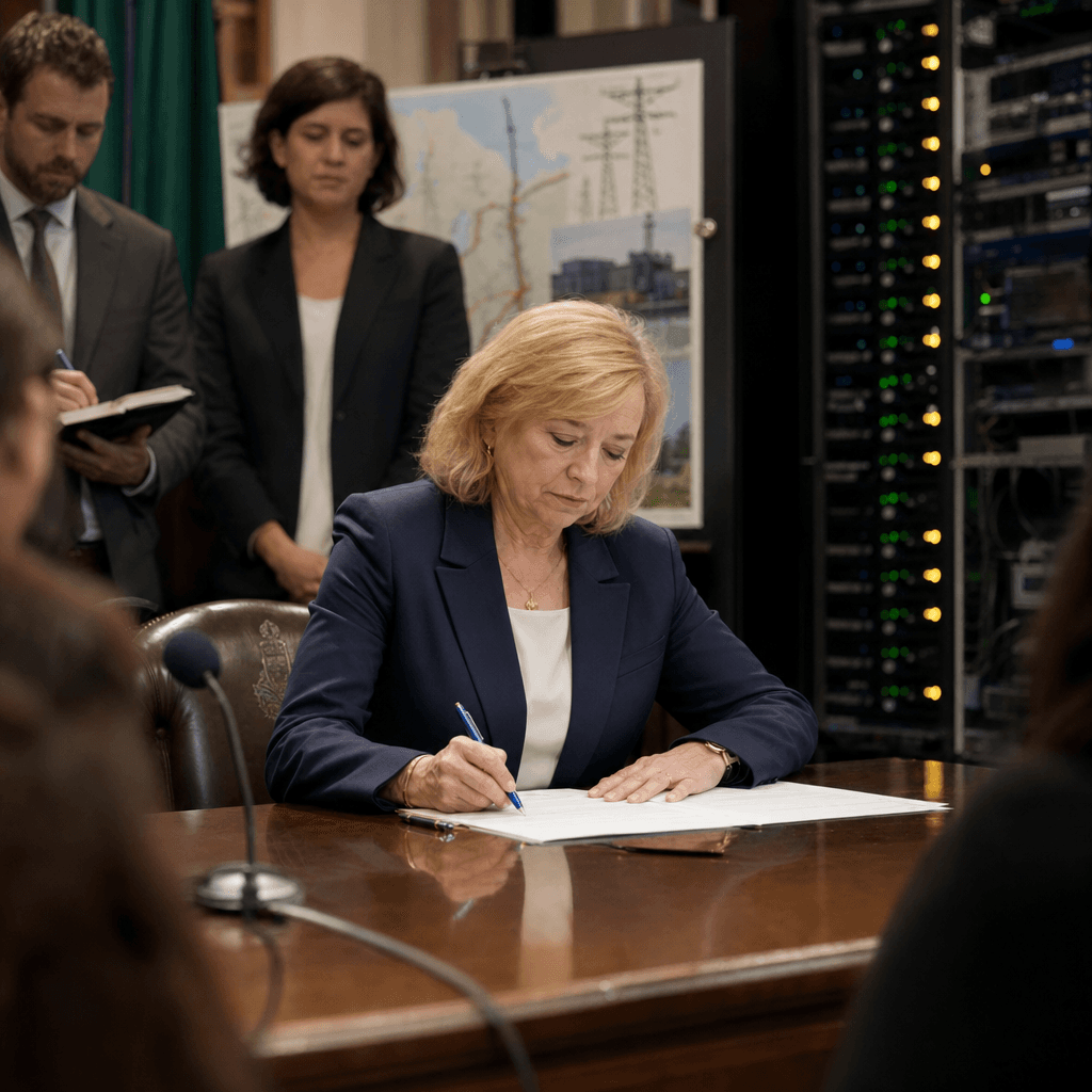 Janet Mills Vetoes Maine Data Center Moratoru