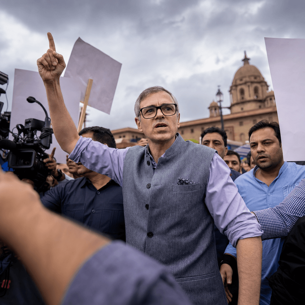 Omar Abdullah Forces Kashmir Statehood Fight