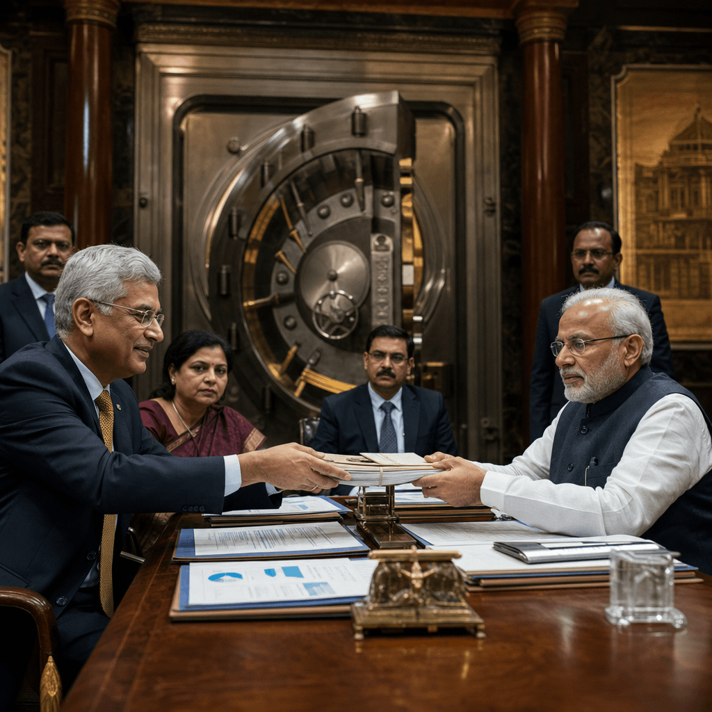 RBI Cuts Risk Buffer, Lifts Centre’s Dividend