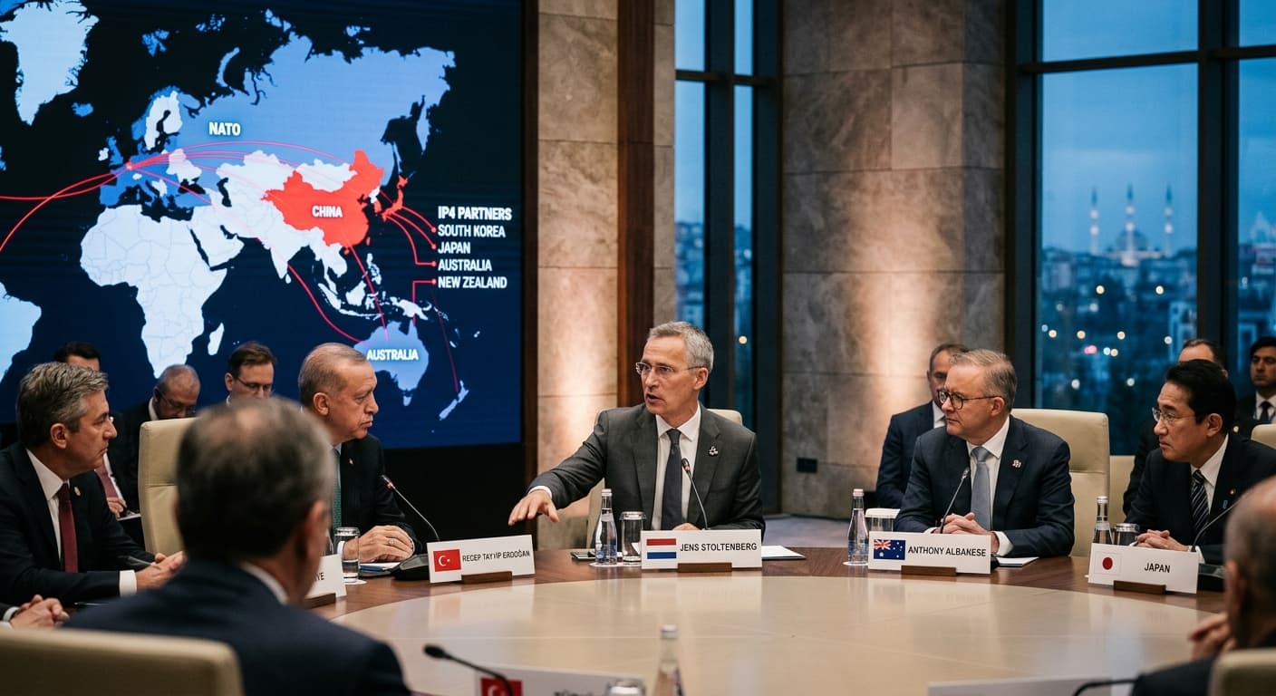 NATO's IP4 Pact Deepens Pressure on China