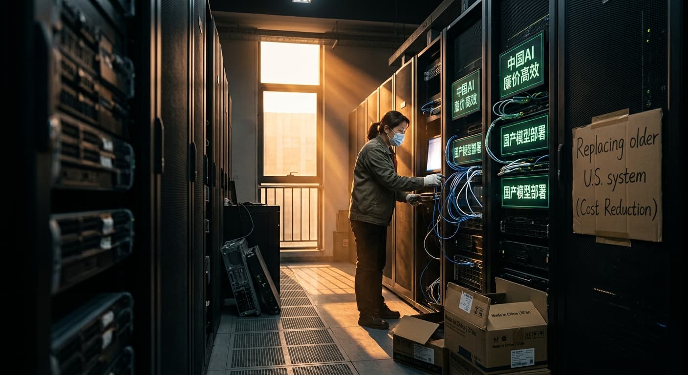 China's Cheap AI Displaces U.S. Competitors