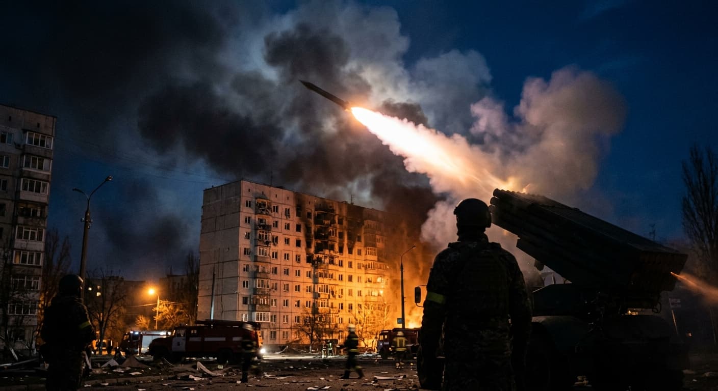 Kyiv Under Fire: Air-Defense Gap Grows