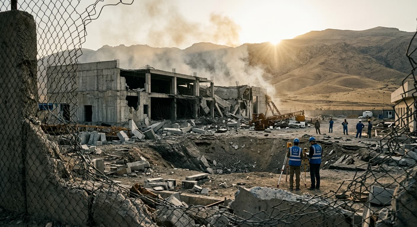 US bombs empty Iran nuclear site, setting NPT