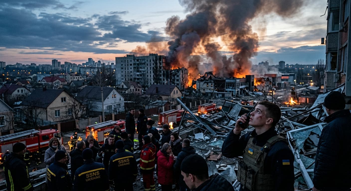 Kyiv's Air-Defense Gap: 23 Missiles, None St