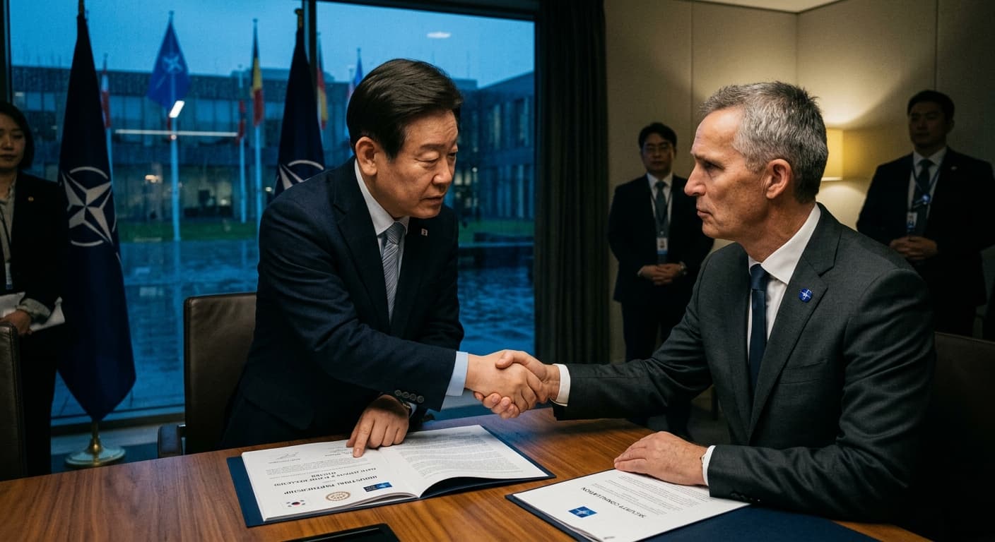 Lee Turns to NATO on North Korea Deal