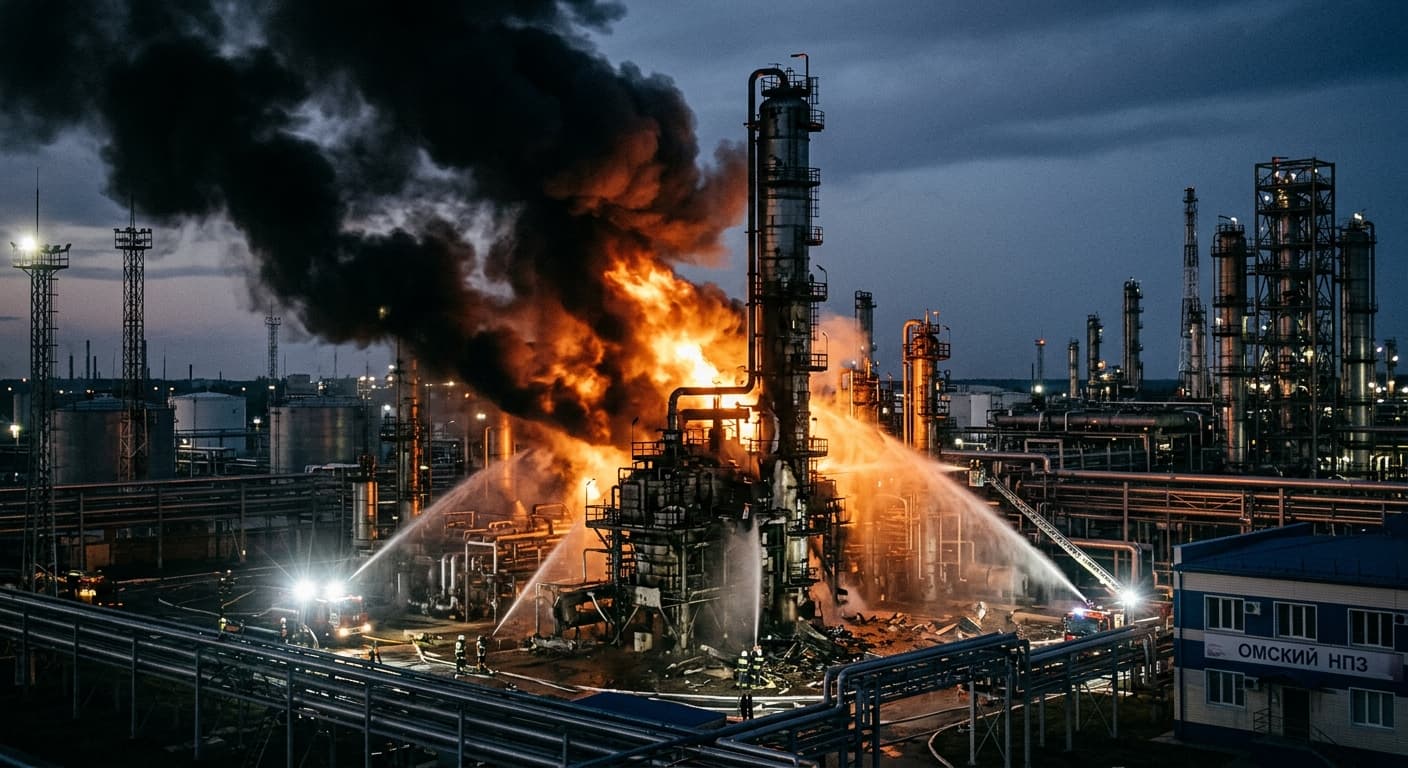 Ukraine's Omsk Strike Threatens Russian Refug