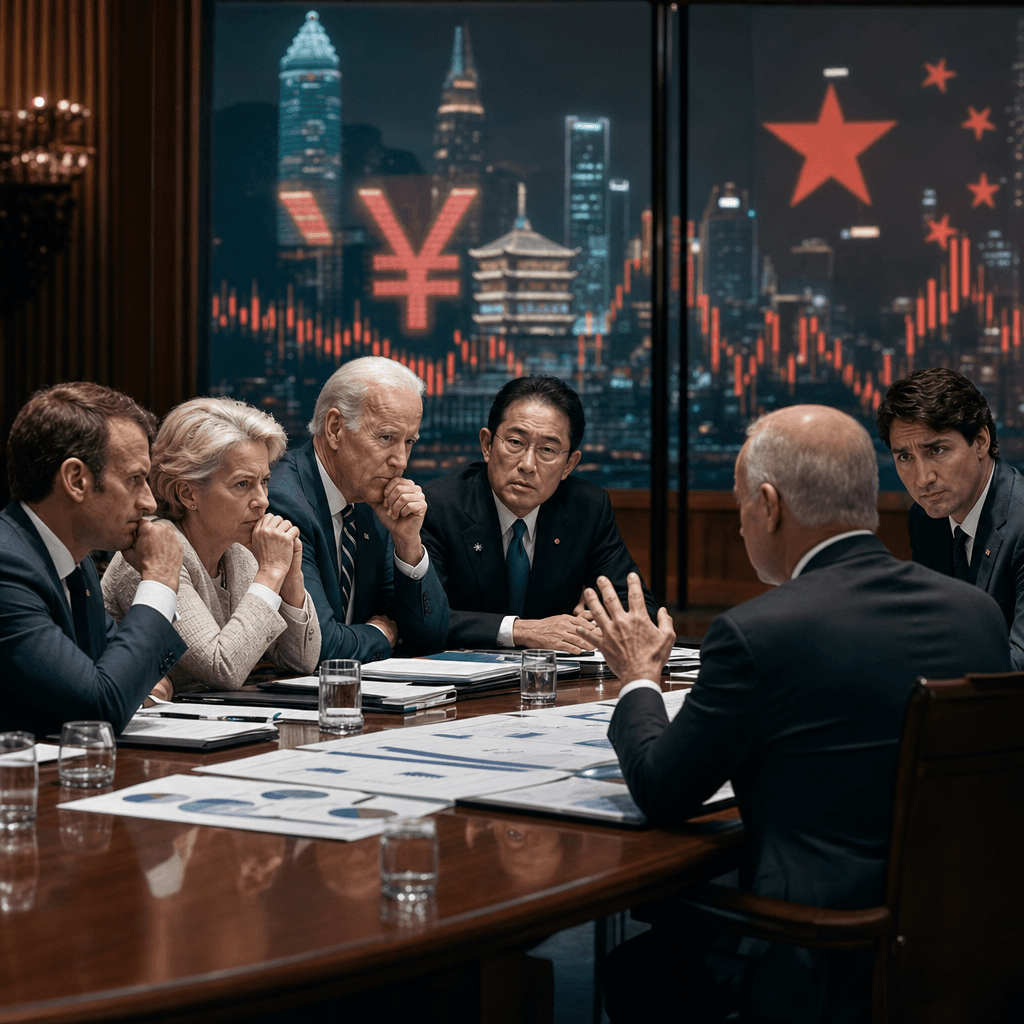 G-7 Faces Reckoning Over China’s Currency