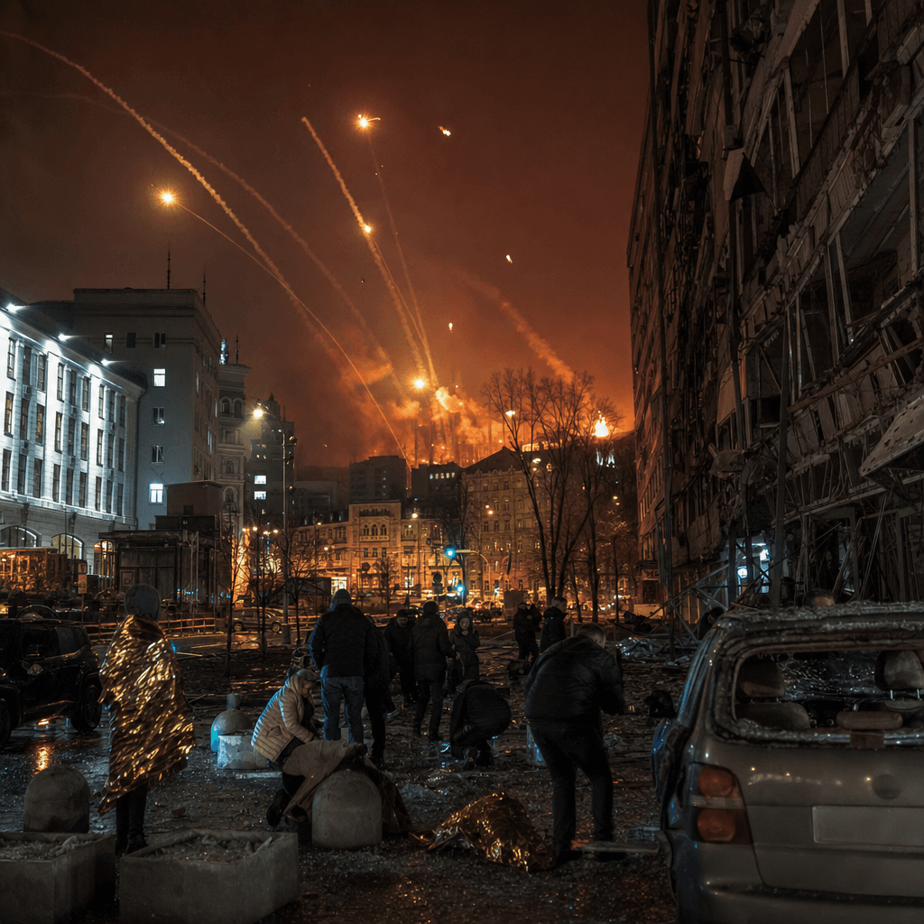 Kyiv Hit by Russian Oreshnik Missile Attack