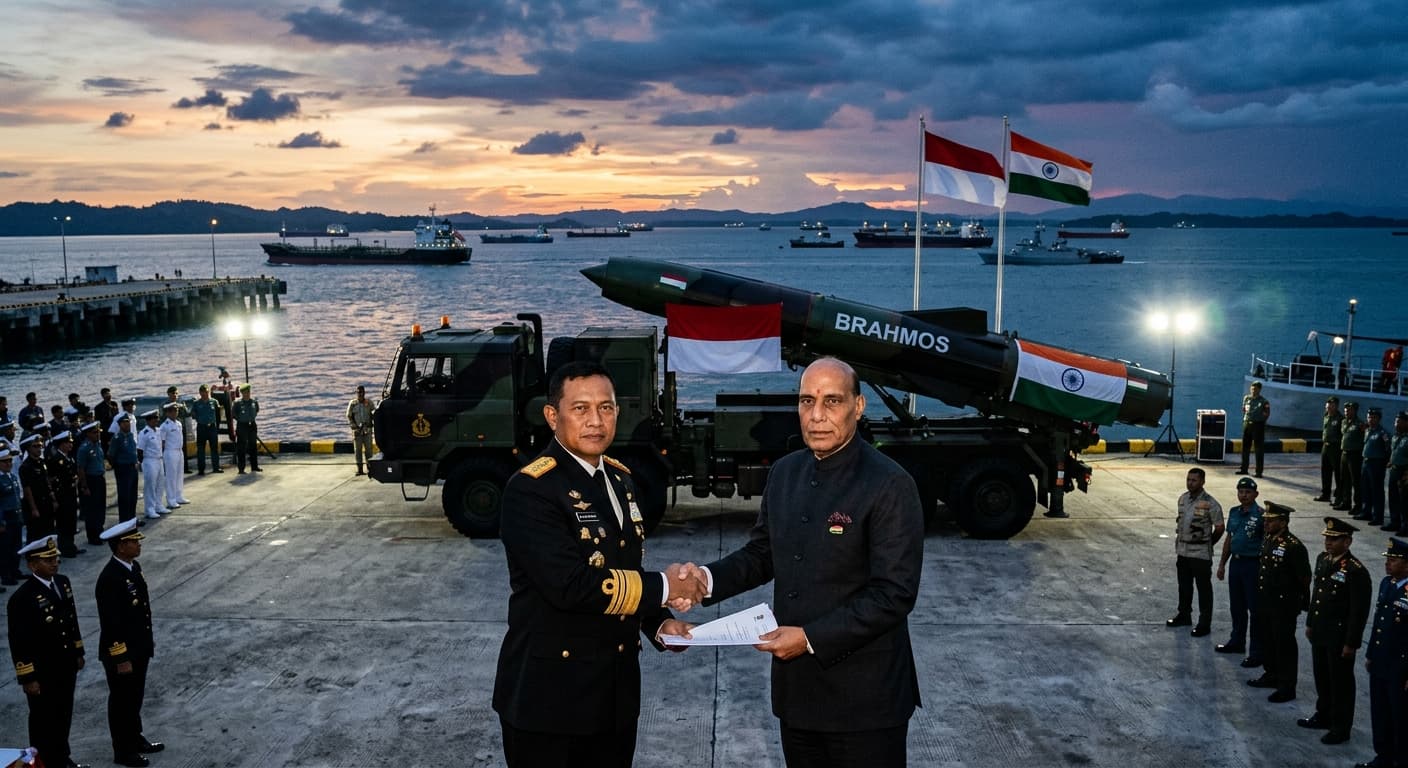 India Arms Indonesia With BrahMos: Malacca's