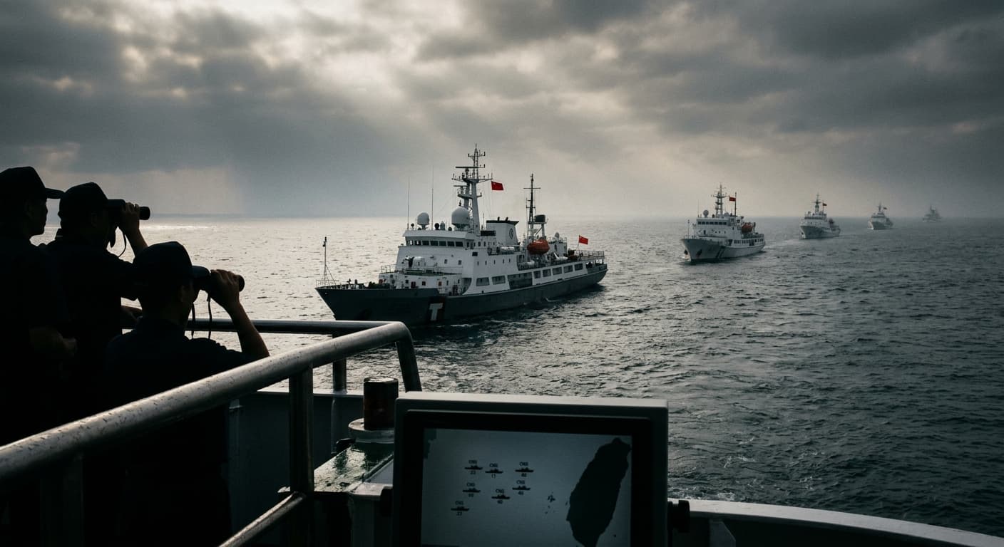Taiwan's Coast Guard Names Chinese Fleet