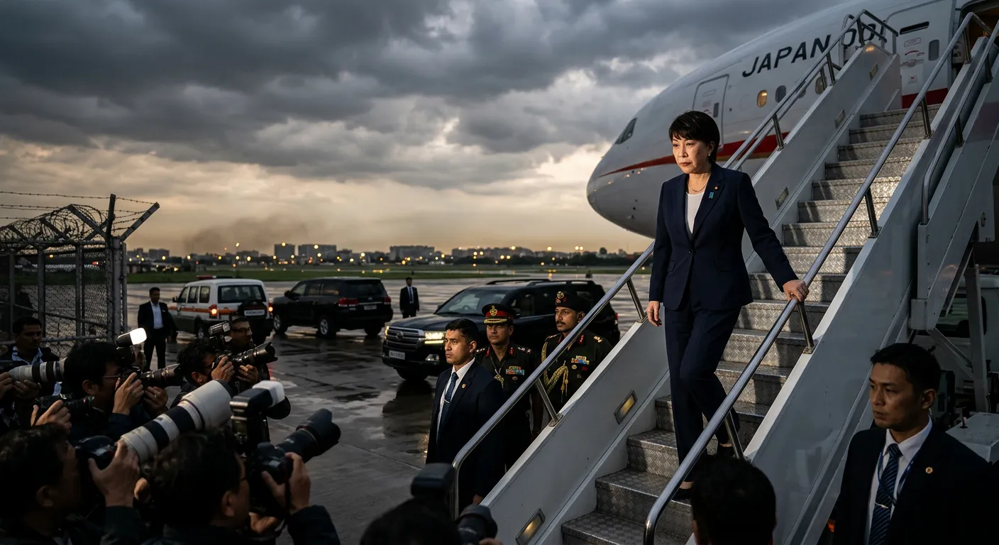 Takaichi Lands in Delhi as China Squeezes